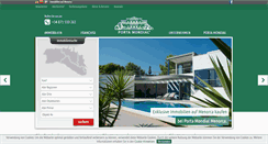 Desktop Screenshot of portamenorquina.de