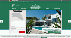 Desktop Screenshot of portamenorquina.es